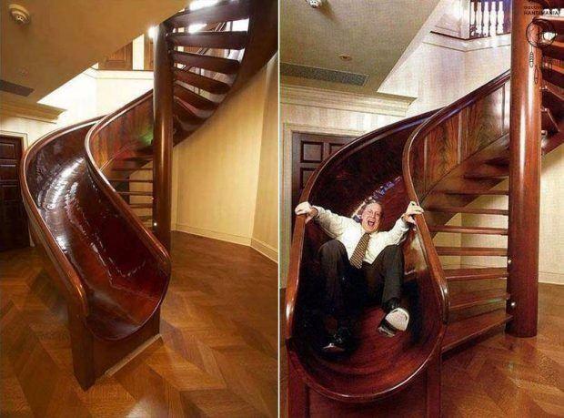 <p>Merdiven amacını farklılaştıran ve hatta tasarım kullanımından öncelikliymiş hissiyatı uyandıran birbirinden ilginç ve bir o kadar çılgın tasarımlı merdivenler görülmeye değer.</p>

<p> </p>
