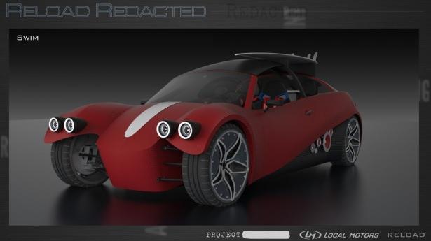 <p>Local Motors LM3D Swim adlı elektrikli otomobilini duyurdu. Aracın en önemli özelliği yüzde 75'inin 3D yazıcı ile yapılmış olması. Otomobil 2016'da satışa çıkacak.</p>