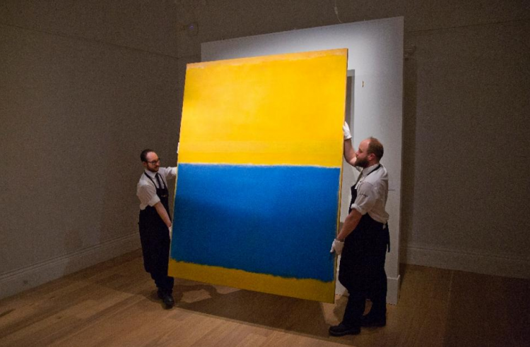 <p>Mark Rothko tarafından yapılan bu eserin fiyatı 46,5 milyon dolar</p>
