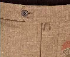 <p> Kumaş pantolonların düğme kısmında yer alan küçük halka<br />
<br />
Süs olduğunu düşünüyorsanız yanılıyorsunuz, bu parça kemer dilinin takılması için kullanılır. Pantolonun kemerin altından kayarak kötü bir görüntü oluşturmasını engellemek için kemer dili buradan geçirilir ve kemer pantolonun ön kısmının aşağı kaymasını engeller.</p>
