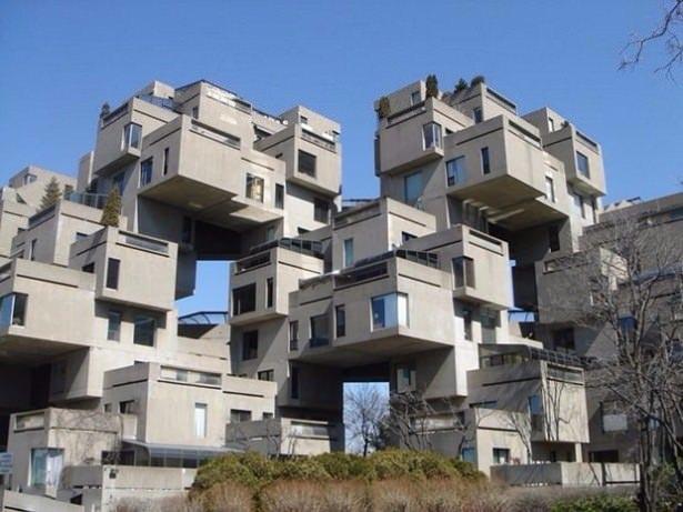 <p>1-Habitat 67 (Montreal, Kanada)</p>
