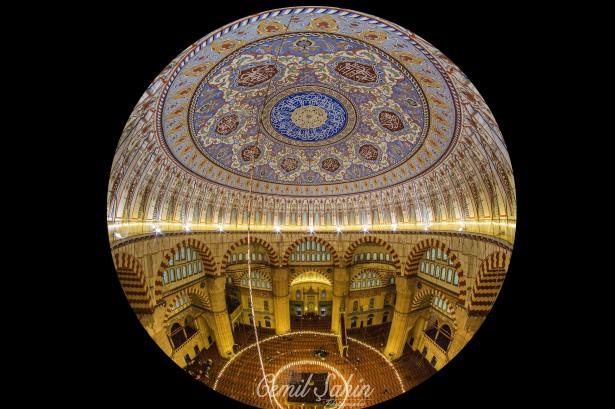 <p>Selimiye Camii kubbesi</p>
