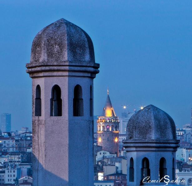 <p>Süleymaniye'den Galata Kulesi</p>
