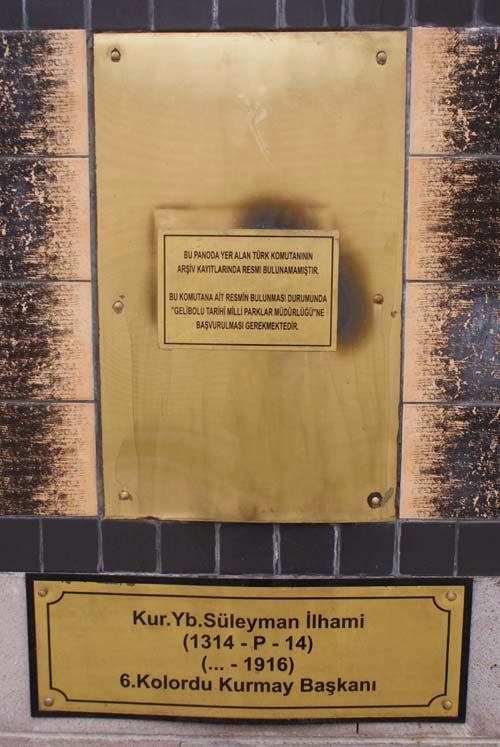 <p>Kurmay Yarbay Süleyman İlhami<br />
<br />
6.Kolordu Kurmay Başkanı</p>
