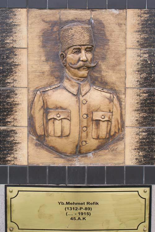 <p>Yarbay Mehmet Refik<br />
<br />
45. A.K</p>