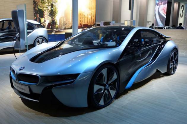 <p><span>BMW i8 concept</span></p>