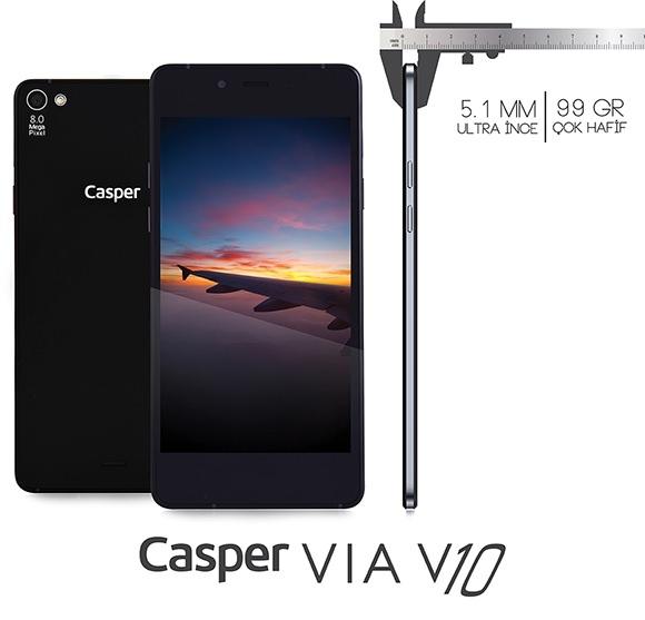 <p>Uçak malzemesinden alüminyum gövdeye sahip VIA V10, 98,8 gram ağırlığa sahip.</p>
