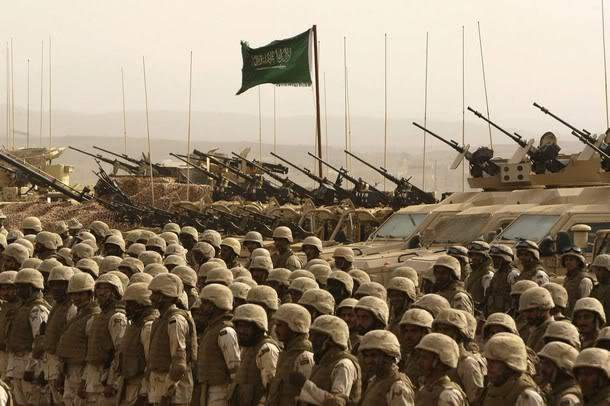 <p>25- Suudi Arabistan<br />
<br />
Savaş durumunda askere çağırılabilecek nüfus: 15,246,507<br />
Tank sayısı: 1095<br />
Uçak sayısı: 652<br />
Nükleer başlık sayısı: 0<br />
Uçak gemisi sayısı: 0<br />
Denizaltı sayısı: 0<br />
Savunma Bütçesi(dolar): 56,725,000,000</p>