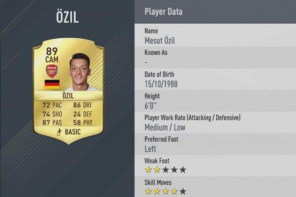 <p>Mesut Özil - Arsenal</p>
