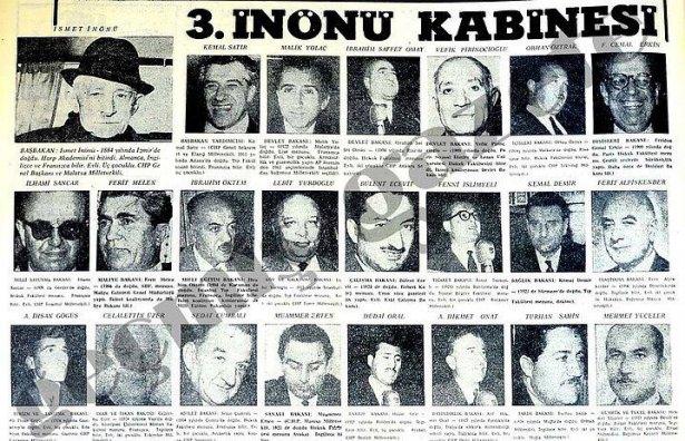 <p><strong>1963-1965/ CHP-Bağımsızlar Koalisyonu</strong></p>
<p>İnönü, 23 Aralık'ta, Meclis'teki 33 bağımsızla bir kabine kuracağını ilan etti; bağımsızlarla birlikte 208 oya sahipti (Çoğunluk için 18 eksik). İnönü, Türkiye ile Yunanistan arasında açık bir çatışma tehlikesi gösteren Kıbrıs krizinin yükselen gerilimi ortasında, 25 Aralık'ta yeni kabinesini sundu. 2 Ocak'ta CHP'liler, hükümet güvenoyu almazsa, gelecekte kurulacak hiçbir koalisyonda yer almayacaklarını belirten bir uyarı yayınladı. Özellikle Kıbrıs krizi devam ederken, yeni bir kriz olasılığı karşısında Yeni Türkiye Partisi lehte oy kullanmaya karar verdi. Ertesi gün Üçüncü Koalisyon 175'e karsı 225 oyla güvenoyu aldı. 12 Şubat 1965'e kadar üçüncü koalisyon görev yaptı.</p>