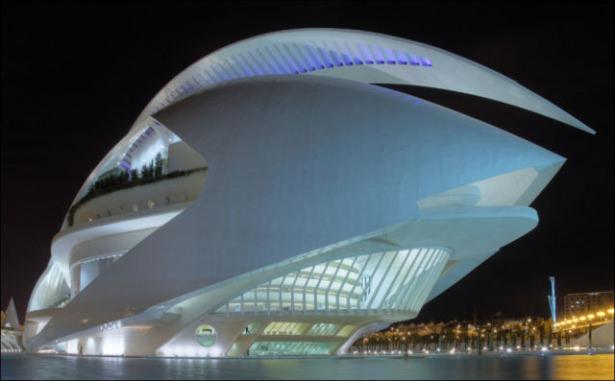 <p>The Valencia Opera House (Valencia, Spain)</p>

<p> </p>
