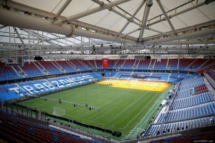<p>Trabzon Akyazı Spor Kompleksi<br />
​Kapasite: 41.461</p>

