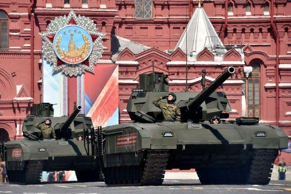 <p>T-14 ARMATA 'SUPER TANK'</p>

<p>Rusların T-14 adını verdiği bu son model tank özellikle Batılı askeri uzmanları endişelendiriyor; zira şu an NATO'da kullanılan tankların da üzerinde önemli özellikerle donatılmış durumda.</p>
