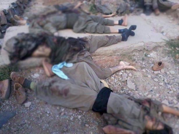 <p><strong>16 şehit verdiğimiz Dağlıca'da başlatılan operasyonda öldürülen ve yaralı ele geçirilen bazı PKK'lılar görüntüleri ortaya çıktı.</strong></p>