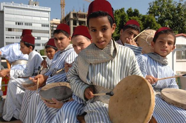 Beyrut sokaklarında 'Ramazan Alayı'