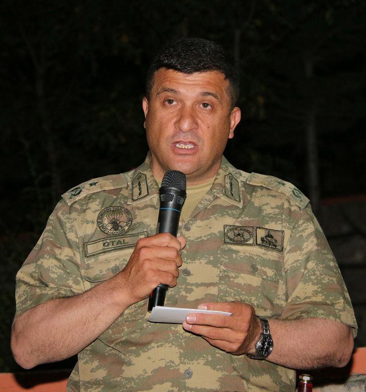 <p>Hakkari Dağ ve Komando Tugay Komutanı Tuğgeneral Ahmet Otal</p>