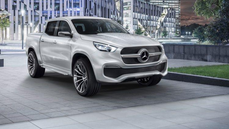 <p>Mercedes X Class Pickup</p>

