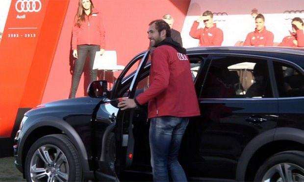 <p>Diego Lopez: Audi Q5 3.0 TDI</p>