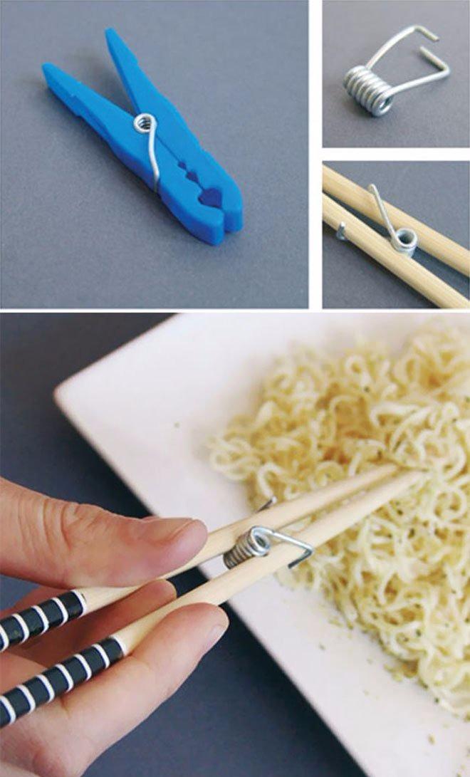 <p>Chopstick'e mandal mekanizması kullanarak otomatik chopstik elde edebilirsiniz</p>
