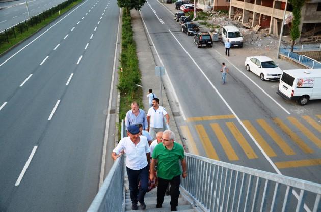 Karadeniz sahil yolunda iftar keyfi