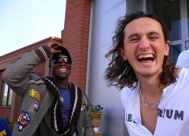 <p>Stephane Appiah, Tuncay Şanlı</p>

