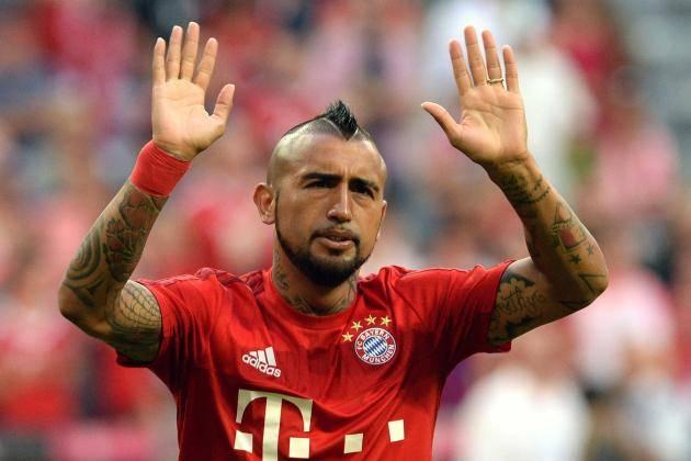 <p>Arturo Vidal (FC Bayern Munich)</p>
