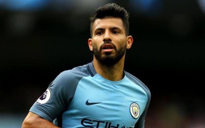 <p>Sergio Agüero (Manchester City),</p>