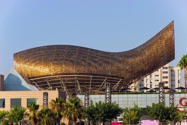 <p>Olympic Fish Pavilion, Barselona</p>