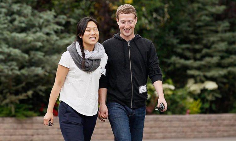 <p>Priscilla Chan and Mark Zuckerberg</p>

<p> </p>
