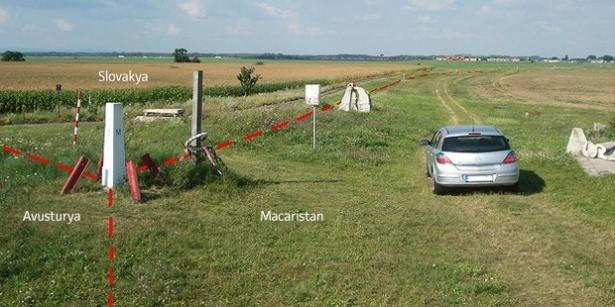 <p>Slovakya, Avusturya, Macaristan üçlü noktası</p>
