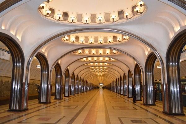 <p>MOSKOVA METROSU / RUSYA </p>
