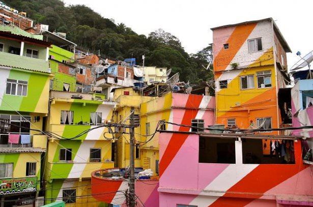 <p>Favela Santa Marta, Brezilya</p>
