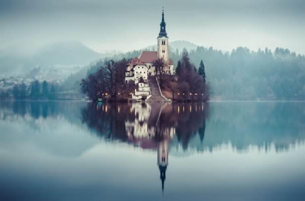 <p>Bled Kalesi - Slovenya</p>
