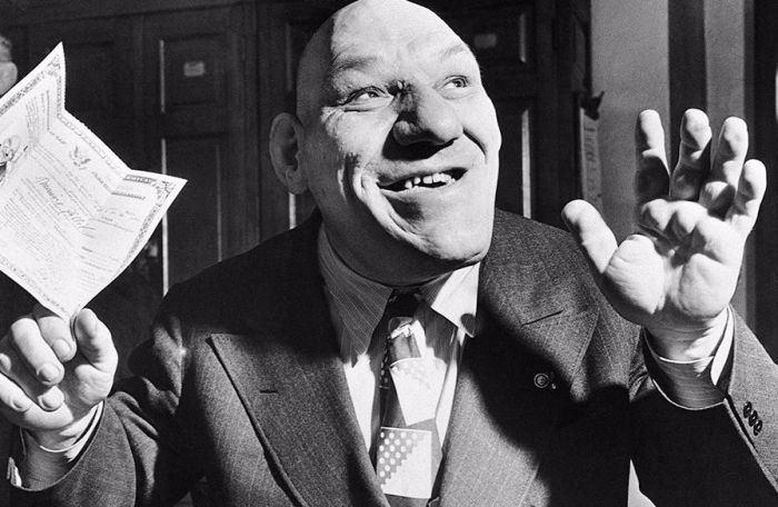 <p>Maurice Tillet, gerçek hayattaki Shrek </p>

<p> </p>
