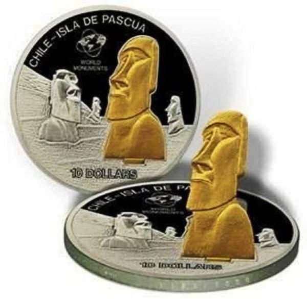 <p><strong>Paskalya Adası’nın açılan kafalı madeni paraları</strong></p>

<p>Paskalya Adası ise paralarını eğlenceli ve orijinal hale getirmek için değişik bir yol izlemiş ve ülkenin sembolü olan heykeller, onları üç boyutlu hale getiren bir sistemle paraların üzerine işlenmiş.</p>
