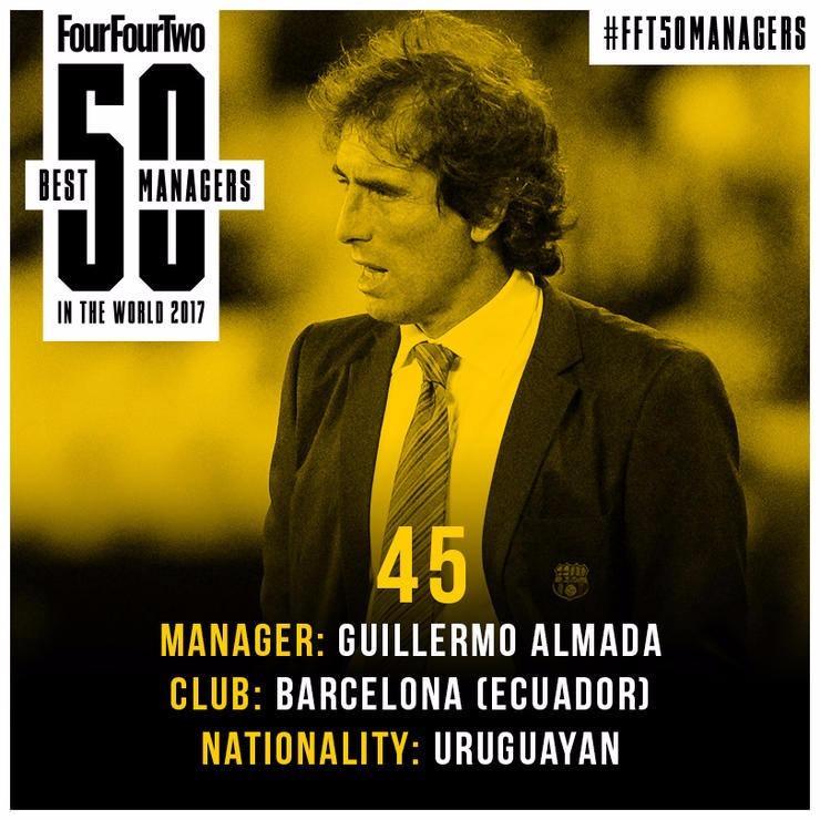 <p>45. Guillermo Almada</p>
