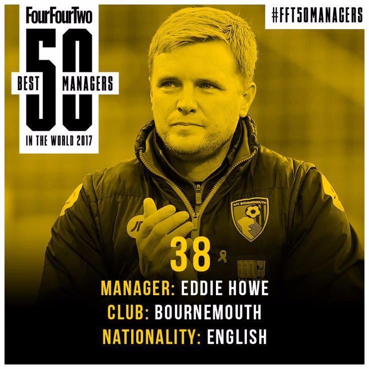 <p>38. Eddie Howe</p>
