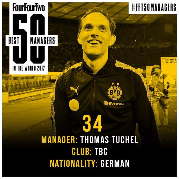 <p>34. Thomas Tuchel</p>
