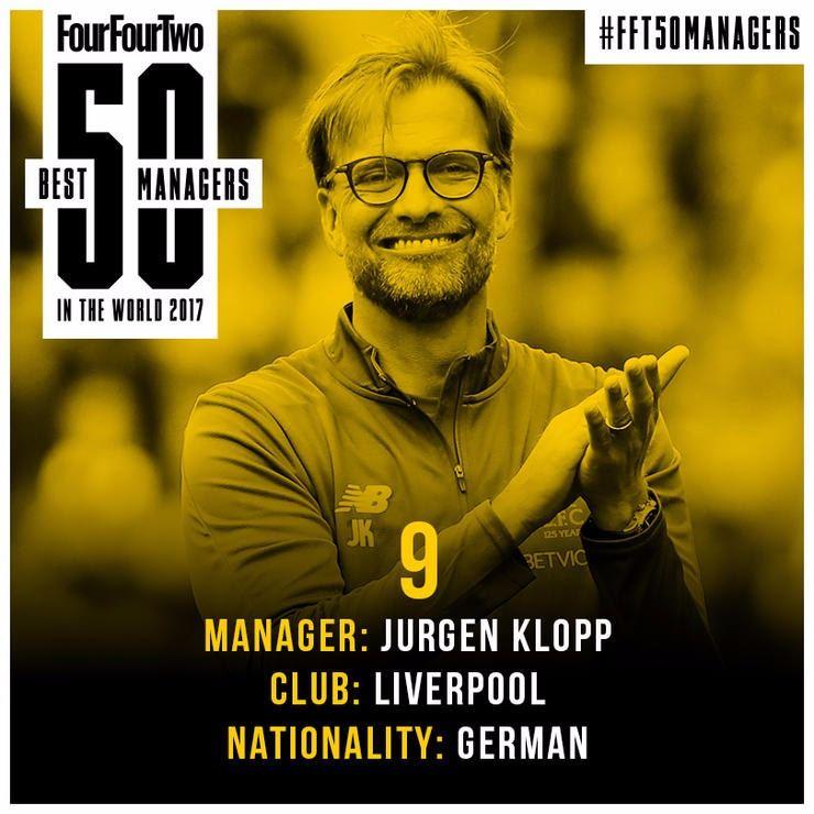 <p>9. Jurgen Klopp</p>
