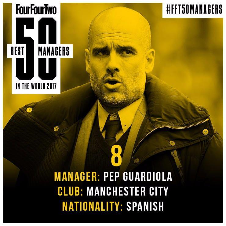 <p>8. Pep Guardiola</p>
