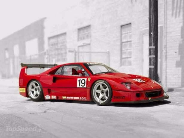 <p>1994 Ferrari F40 LM Maranello'da sadece 2 tane üretilen F40'lardan bir tanesi</p>