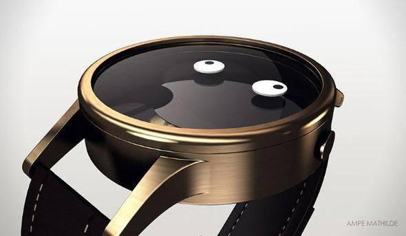 <p>Bu saatin sol gözü akrep, sağ gözü de yelkovanı simgeliyor.</p>

<p> </p>
