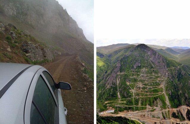 <p>Bu yol ölüm riskinin ne kadar yüksek olduğunu gözler önüne seriyor.</p>
<p> </p>