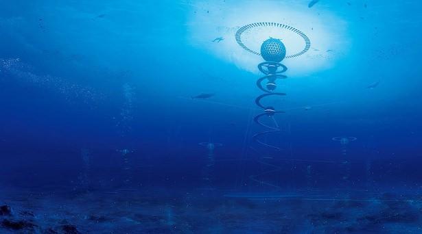 <p>'Mavi Bahçe' ismi verilen küre 500 metrelik bir alanı kapsıyor.</p>

<p>Bir Japon mimarlık firması, yapımı 2035 yılında tamamlanması planlanan dünyanın ilk su altı şehrini geçtiğimiz günlerde tanıttı. Bu küre biçimdeki devasa yapı 4 futbol sahasından daha büyük ve elektrik/su kaynağı denizin 3.2 kilometre derinliğine kadar hizmet verebiliyor.</p>
