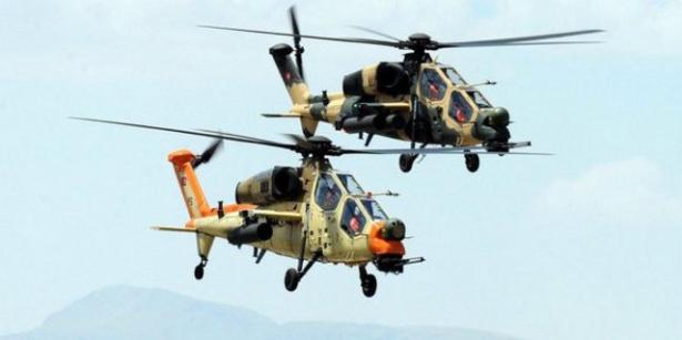<p><strong>ATAK HELİKOPTERİ</strong></p>
<p>Yerli teknoloji ile İtalyan platformunda üretilen ATAK taaruz helikopteri ağır silah yükü ile zorlayıcı "sıcak hava-yüksek irtifa" görevleri için optimize edilmiş iki tipe sahip:</p>