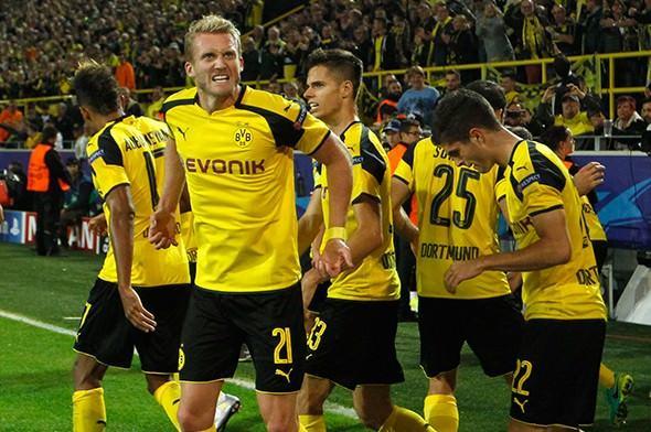 <p>Dortmund, 43'te Varane (kendine kalesine) ve Schürrle'nin (Dk.87) attığı gollerle güçlü rakibinden 1 puan almayı başardı.</p>
<p> </p>