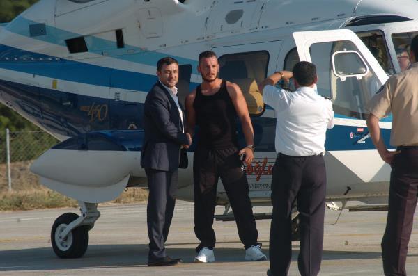Ali Ağaoğlu'nun helikopteri transferi bitirdi