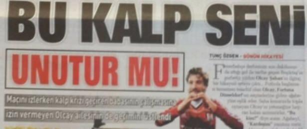 <p>3- İnönü'deki son F.Bahçe derbisinde son dakikada gol atmanın duygusu fazlasıyla özeldir Olcay için. Daha da özel olan, kendisini izlerken kalp krizi geçiren babasını bir daha hiç çalıştırmaması. Güzel adam Olcay Şahan.</p>

<p> </p>
