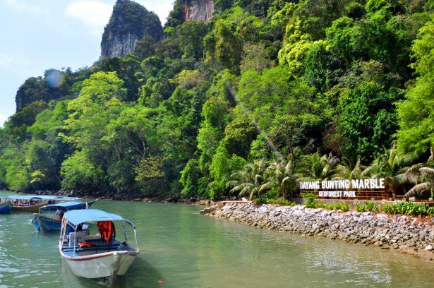 <p><strong>Dayang Bunting Marble Geoforest Park da UNESCO tarından korumaya alınan milli parklardan biri.</strong></p>
