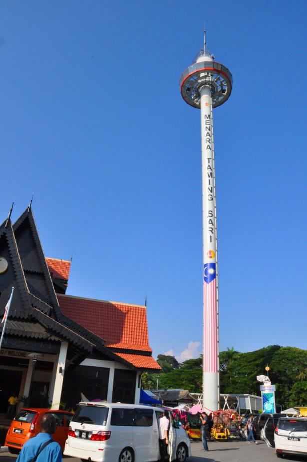 <p><strong>Malakka’da yapmanız gerekenlerden biri de Menara Taming Sari denilen bu kuleye çıkmanız. </strong></p>